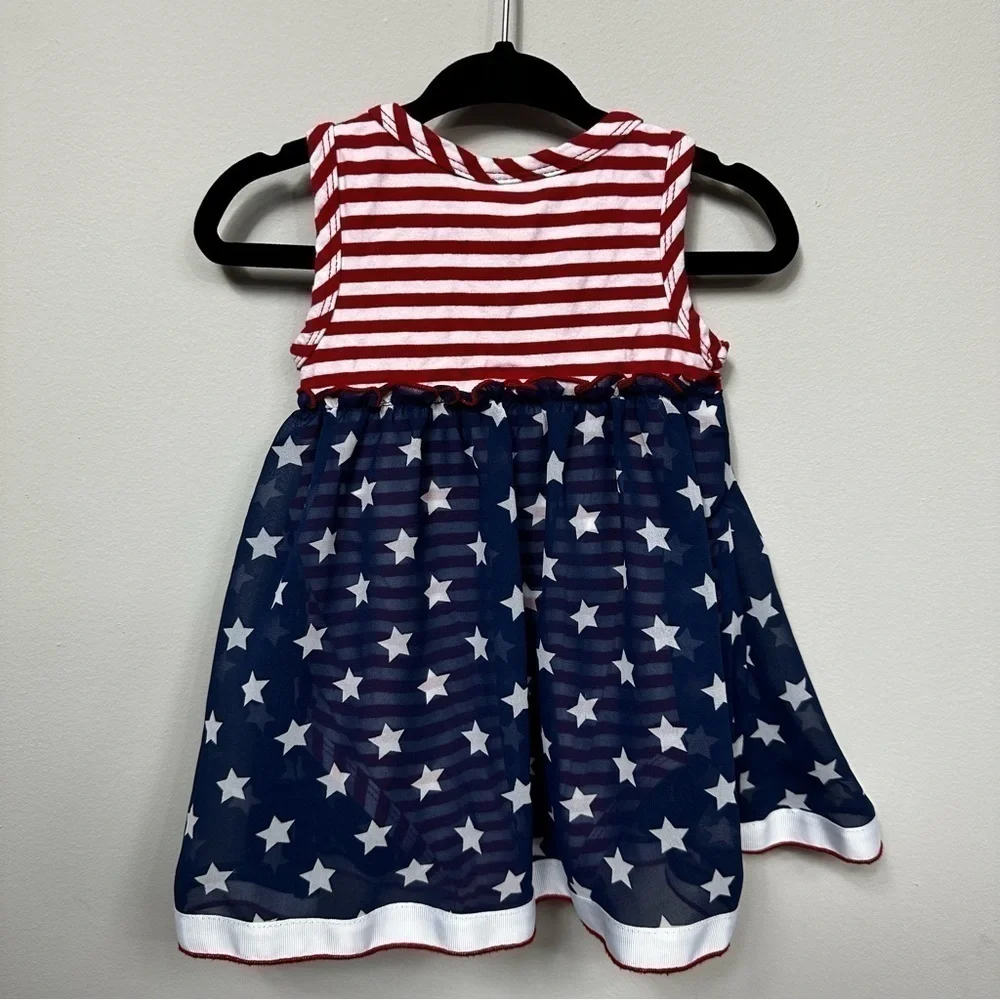 BONNIE Baby Patriotic Dress in Size 12 months